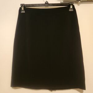 Garfield and Marks Black Suit Skirt